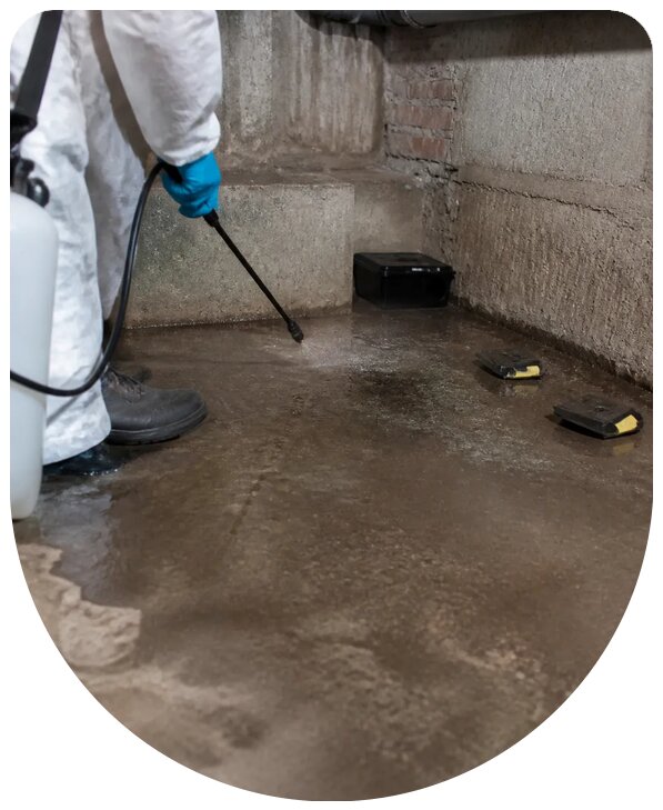 Комплексная дератизация подвала в Волжском от грызунов