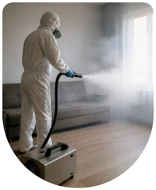 Озонирование помещений в Волжском для устранения запахов и бактерий